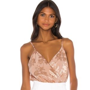 NWT Lovers and Friends Leo Cami Bodysuit XS